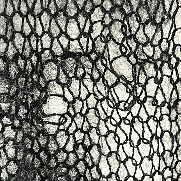 Icelandic Design Fair Isle Mohair & Wool Blend Handknit Sweater - Size Medium - Picture 3 of 6